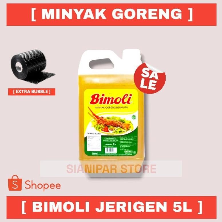 

BIMOLI Minyak Goreng Classic 5 Liter Jerigen Drigen 5L RB10