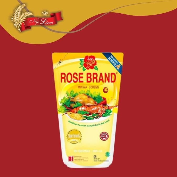 

Rose BRAND Minyak Goreng 24 x 500 mL (1 Karton) (INSTANT ONLY) RB10