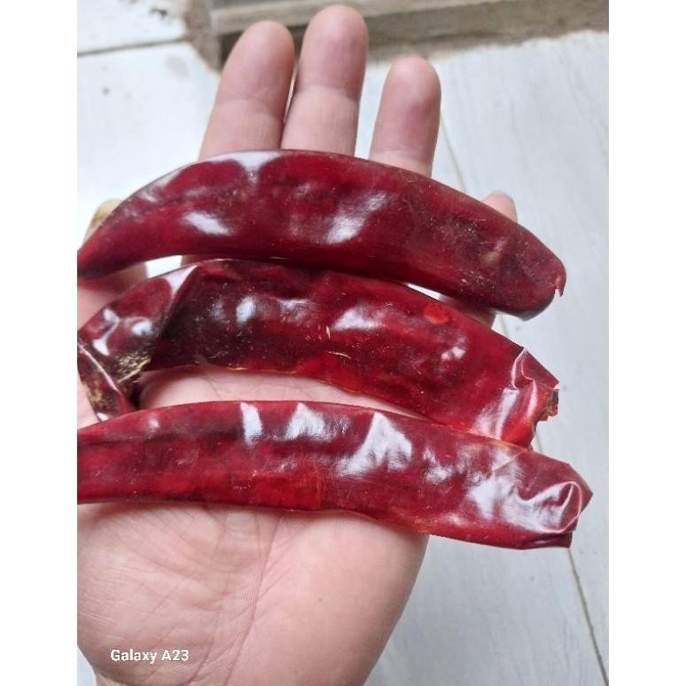 

Cabe Merah Besar Kering Tidak Pedas Berkualitas 250grm RB10