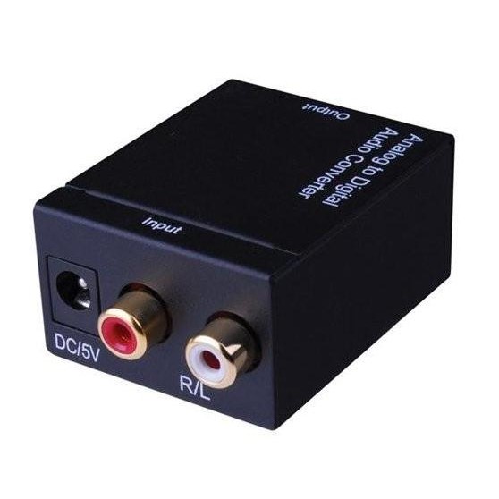New Collection  Converter Audio Analog To Digital - 2 Rca To Optical / Toslink