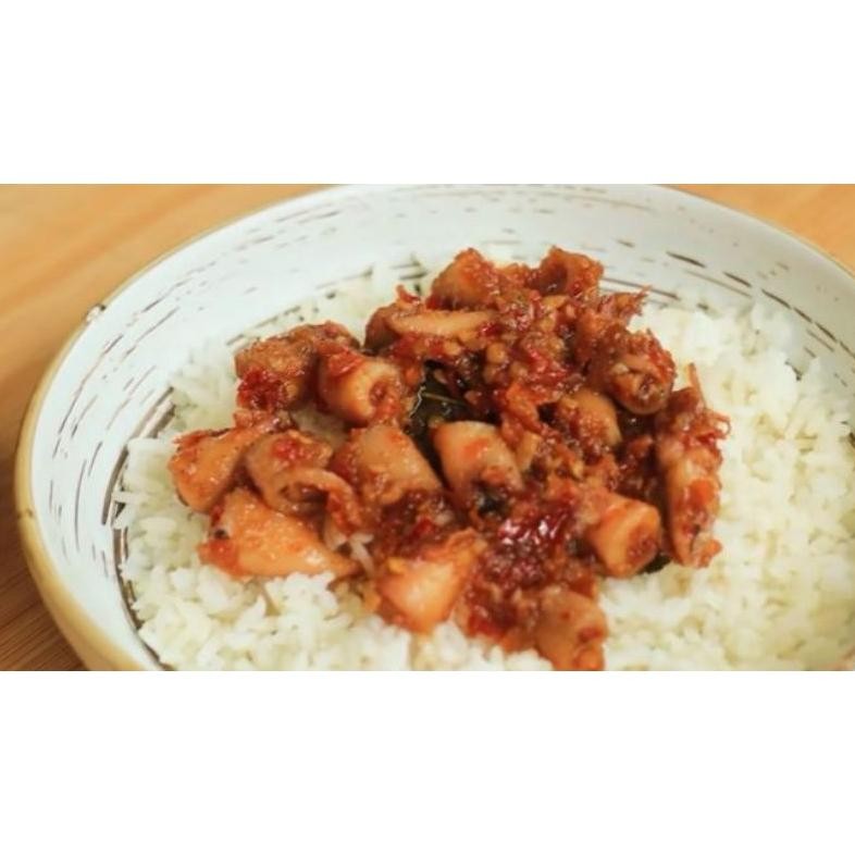 

Sambal baby cumi 150gr homemade tanpa pengawet Halal RB10