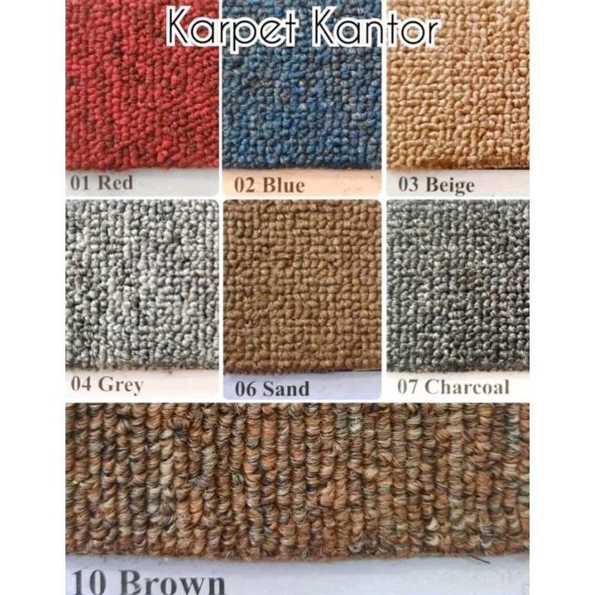 Karpet lantai Karpet meteran polos karpet meteran tebal karpet masjid Karpet kantor Blue Grey