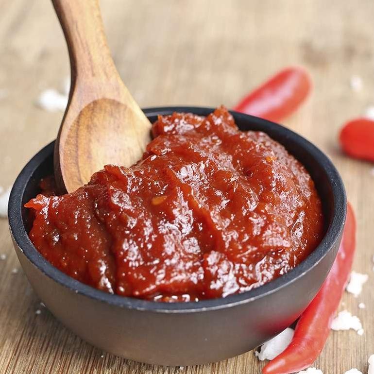

Gochujang 500gr HALAL Bumbu Cabai Sambal Hot Chili Paste Saus Pasta Korea RB10