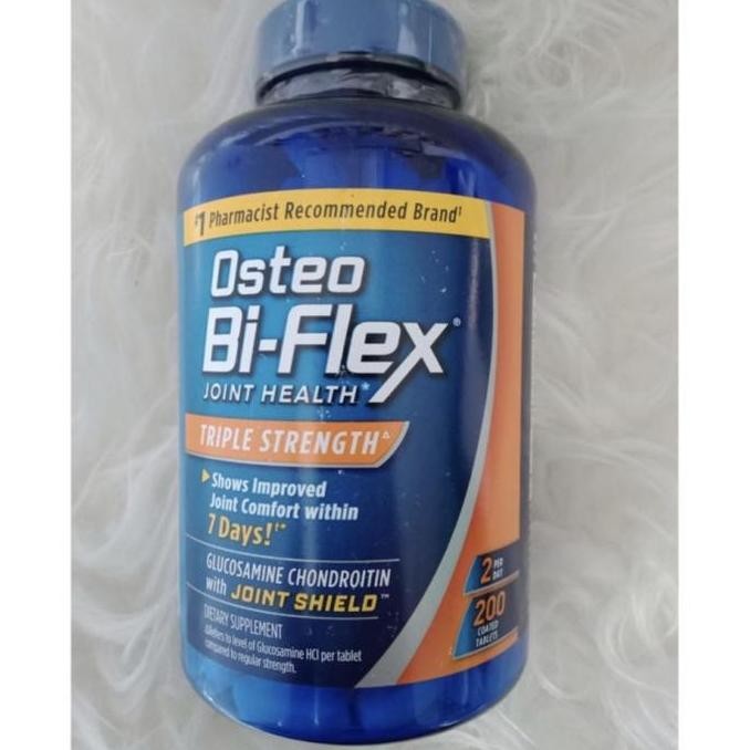 Osteo Biflex Bi Flex Joint Health Triple Strength 200 Tabs Original Produk