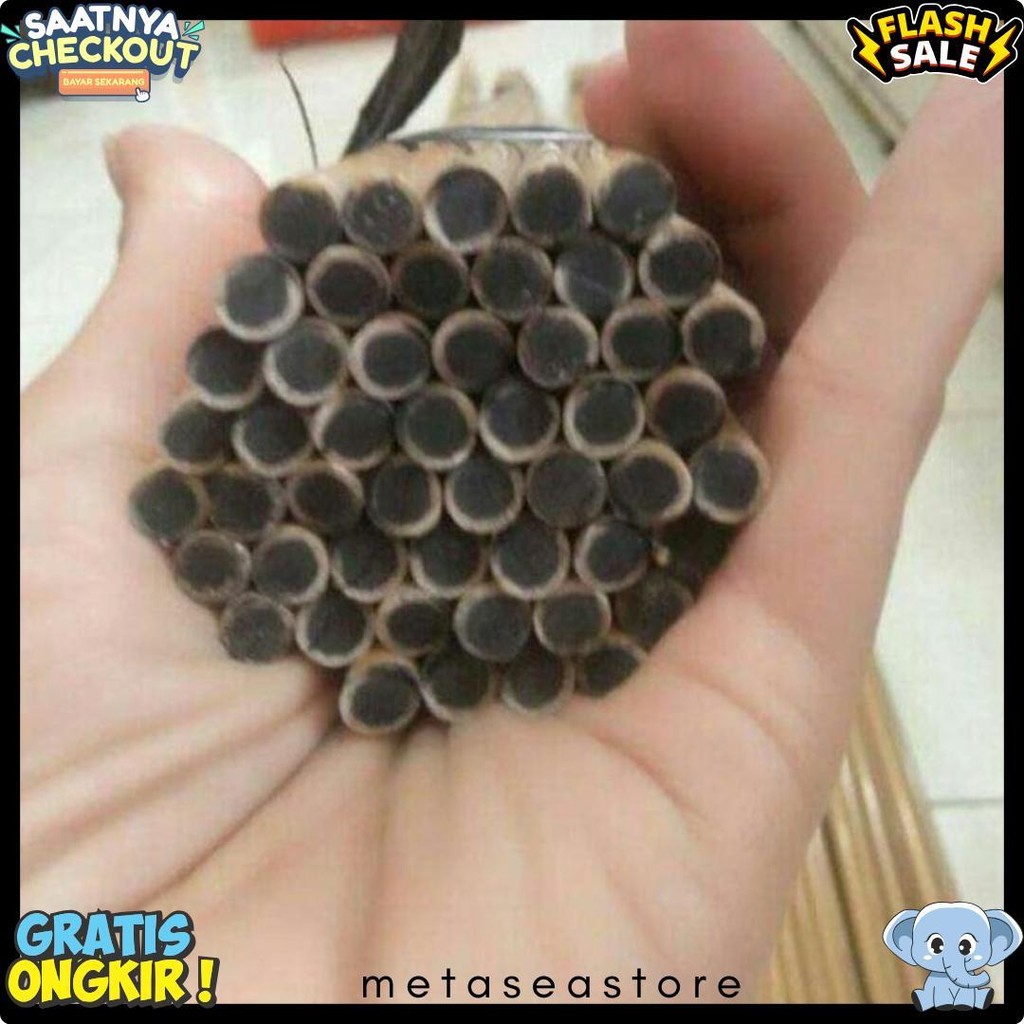 Carbon Sutet Mentah 7Mm 200Cm Bahan Joran Diskon