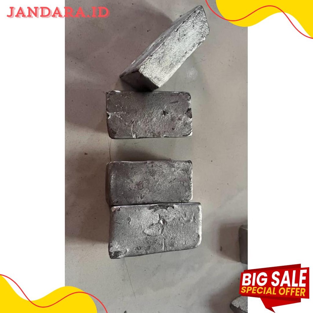 Timah Kiloan Timah Batang Timah Keras (1Kg) Diskon