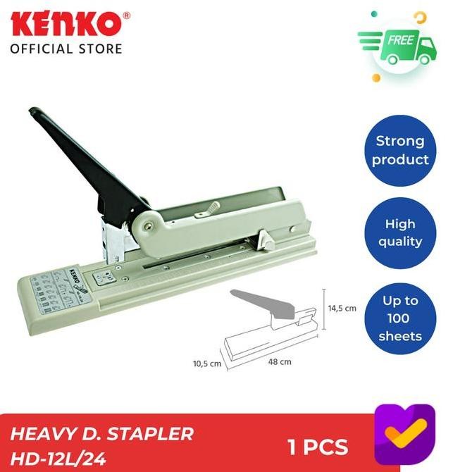 

Kenko Heavy D. Stapler / Stepler Hd-12L/24 Co