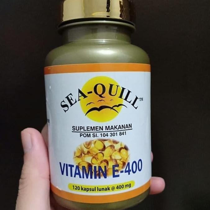 Seaquill Sea Quill Vitamin E Vit E 400Iu 400 Iu 120 Sg Original Produk