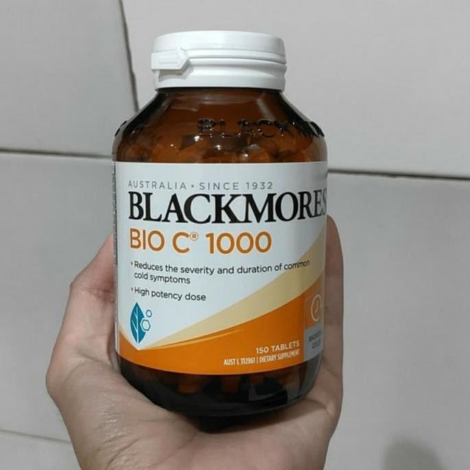 Blackmores Vitamin C Vit C Bio C 1000 Mg 150 Tabs Bpom Original Produk