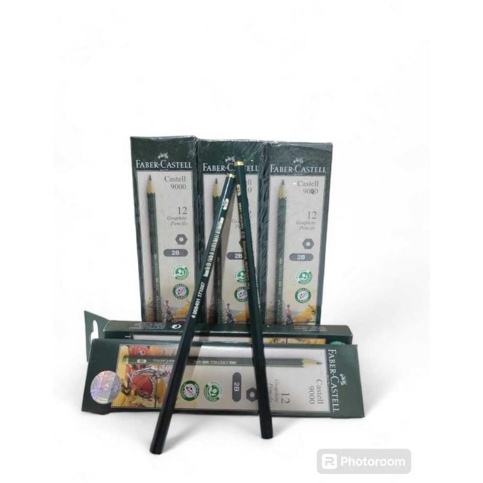

Paket Hemat Pensil Faber Castell 2B Isi 6 Pack (72 Pcs) / Per Pack Isi 12 Pcs - Cuci Gudang Per Slop