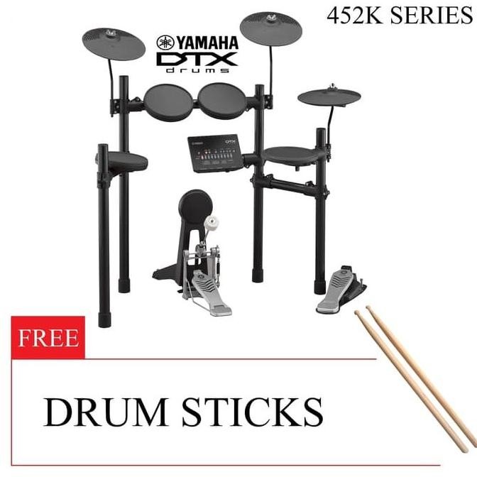 NEW Yamaha DTX452K - DTX452 K - DTX 452 K Drum Elektrik Set Original
