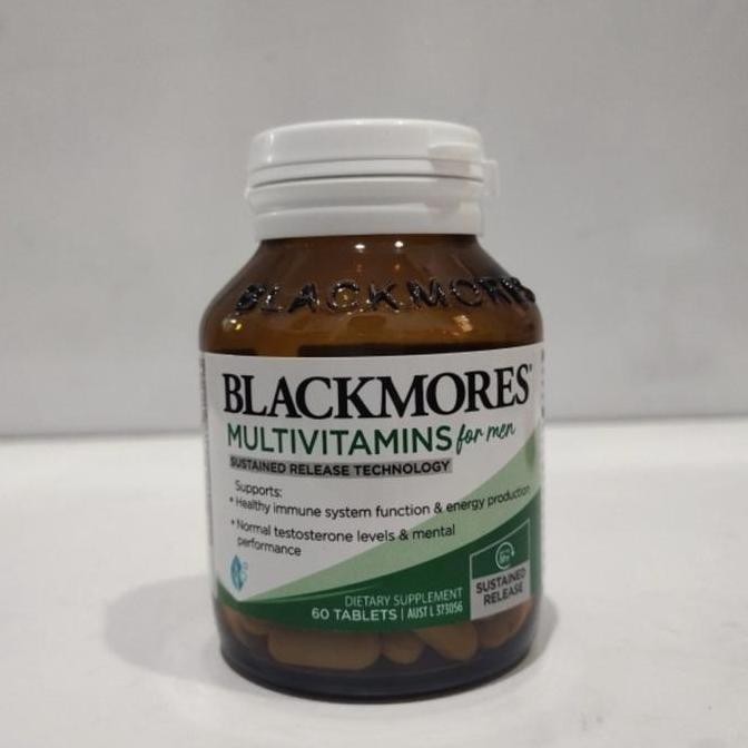 Blackmores Multivitamin For Men 60 Tabs Multivitamin Pria Laki Laki Original Produk