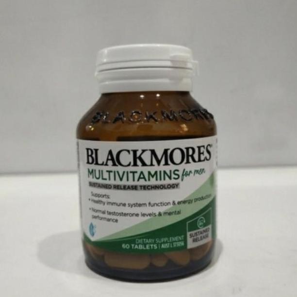 Blackmores Multivitamin For Men 50 Tabs Multivitamin Pria Laki Laki Original Produk