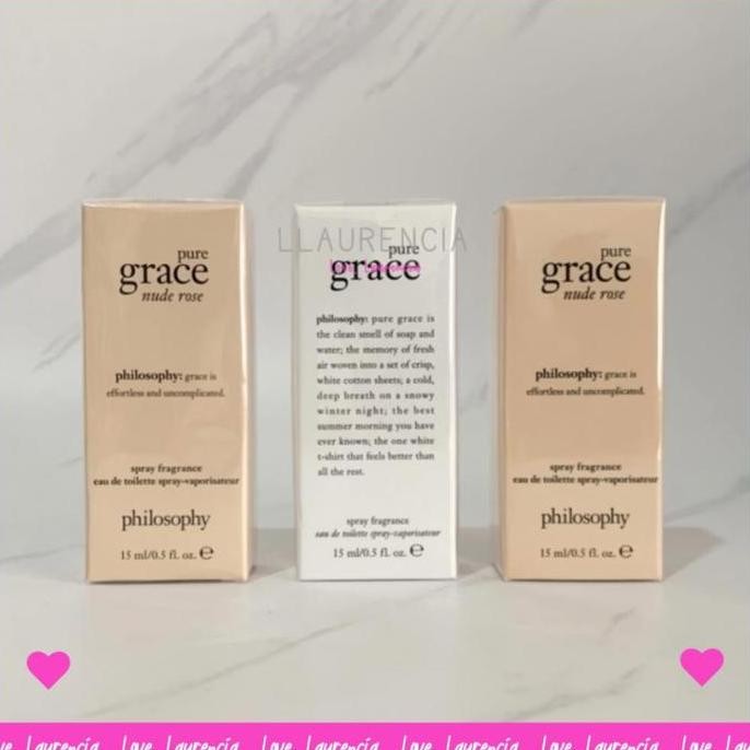 Philosophy Pure Grace Eau De Toilette / Pure Grace Nude Rose Parfum Perfume Original Produk