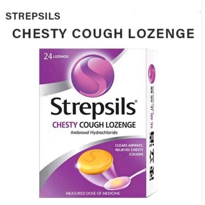 

TERLARIS - Strepsils Chesty Cough 24 Lozenges