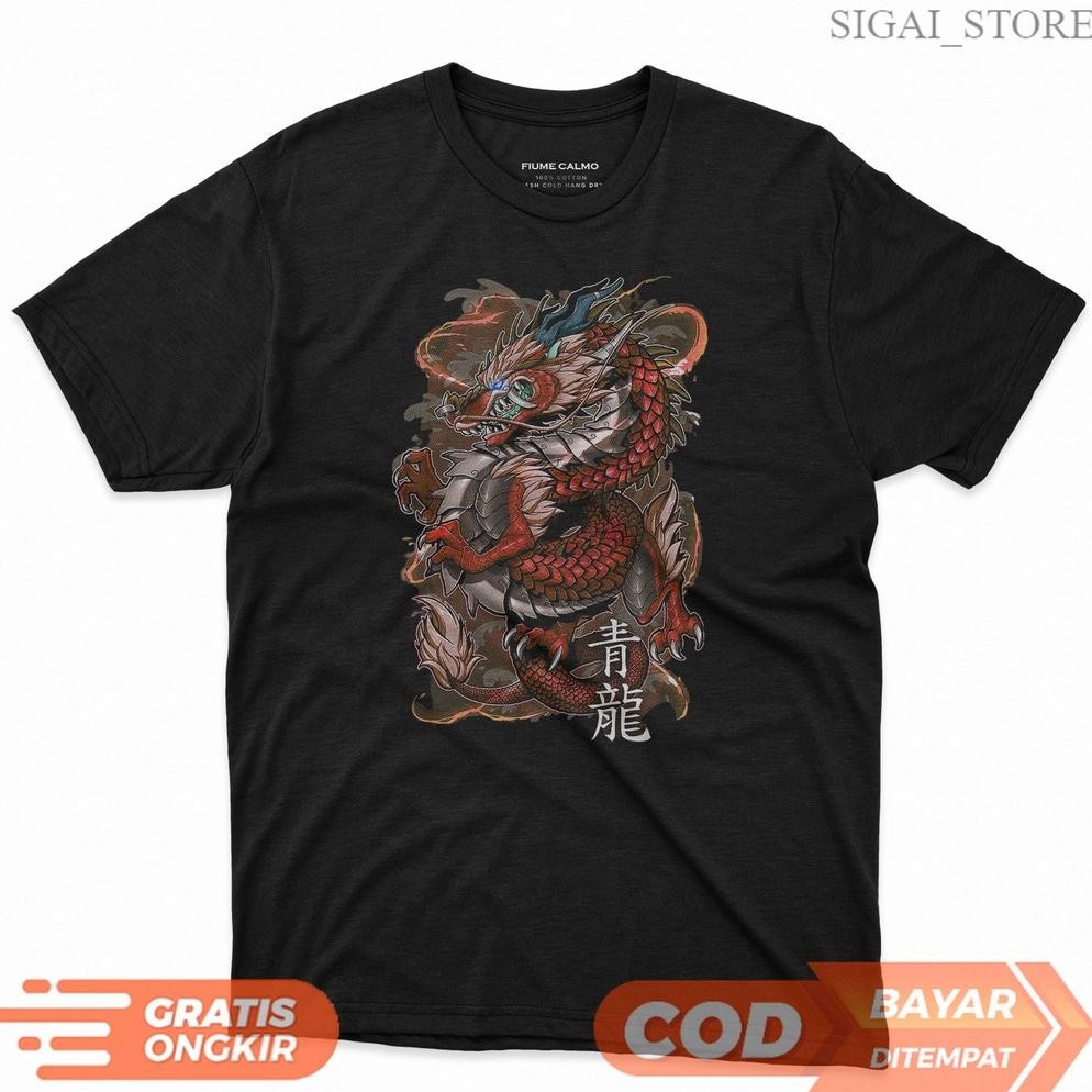 Promo Kaos Distro Red Dragon Kaos Dragon Warior Kaos Yin Yang Dragon Kaos Sukajan Kaos Distro Ori Ka
