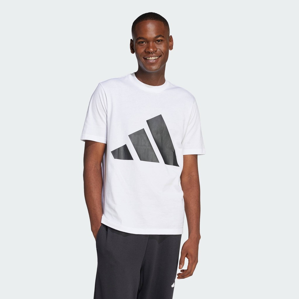 adidas Lifestyle Essentials Big Logo Tee Men White JE8943