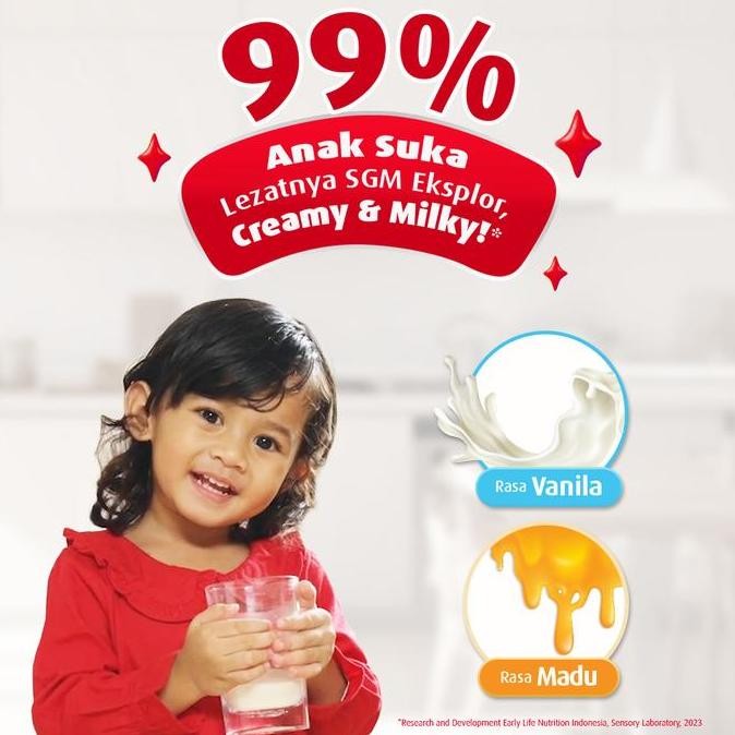 

2x900GR SGM Eksplor 3+ Vanilla I Susu Bubuk dengan IronC KS