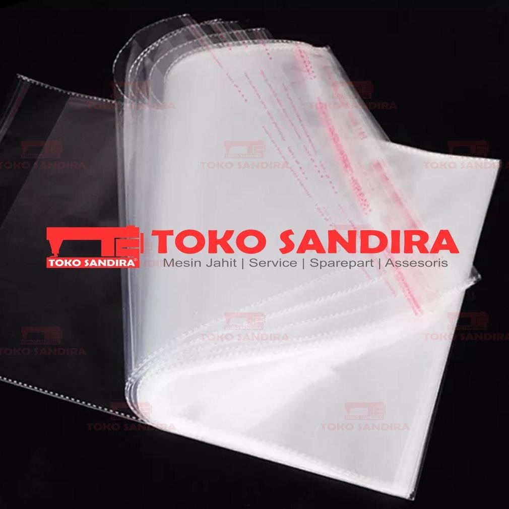 500 lembar plastik OPP tebal 04/opp murah/plastik opp grosir/platik opp murah/plastik pakaian/plasti