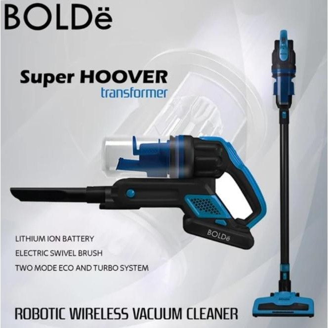 BOLDe Super Hoover Transformer - Vacuum Cleaner Ungu & Biru