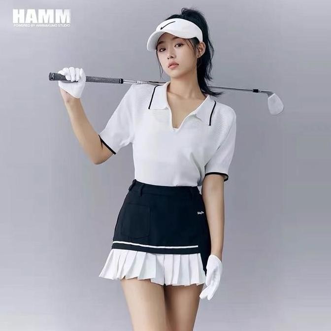 '' Baju Golf Wanita & Rok Golf Skort / Premium Ladies Women Golf Set ''