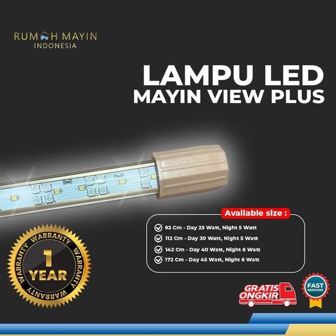 Lampu Led Mayin Plus Aquarium Ikan Arowana / Arwana - 172Cm