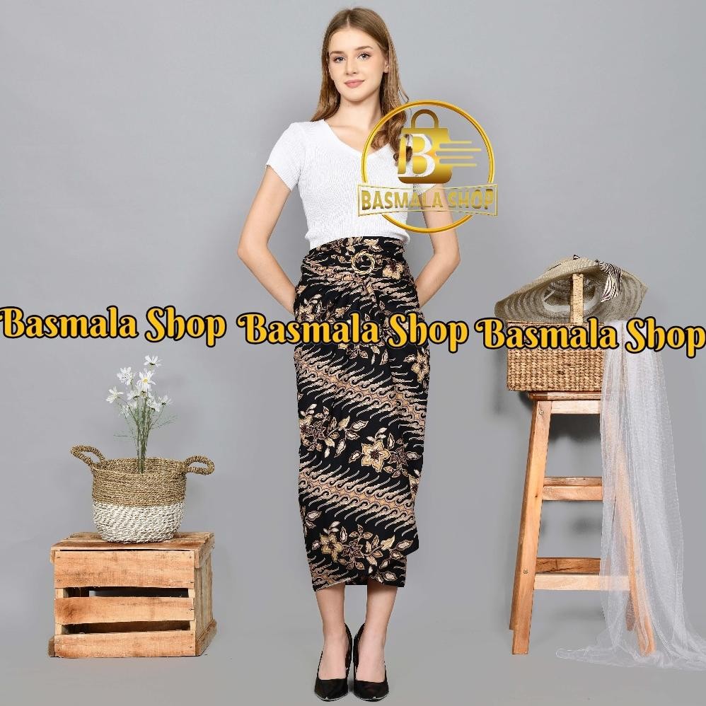 Rok Lilit Bawahan Kebaya/Rok Lilit Batik Bawahan Kebaya Rok Lilit Modern/lilit serut/rok lilit/ROK L