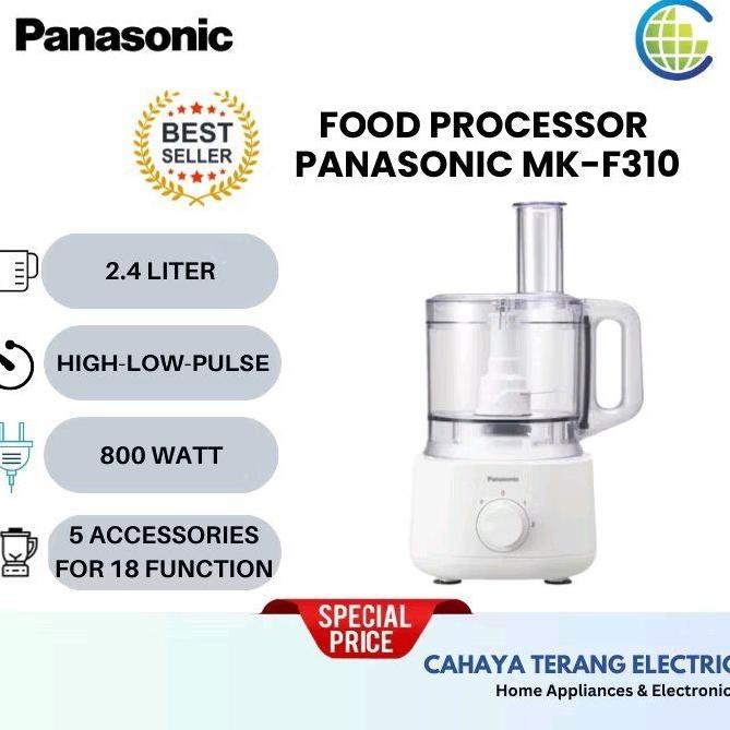 TERLARIS - Food Processor Panasonic MK-F310 2.4 Liter Chopper Penggiling Daging