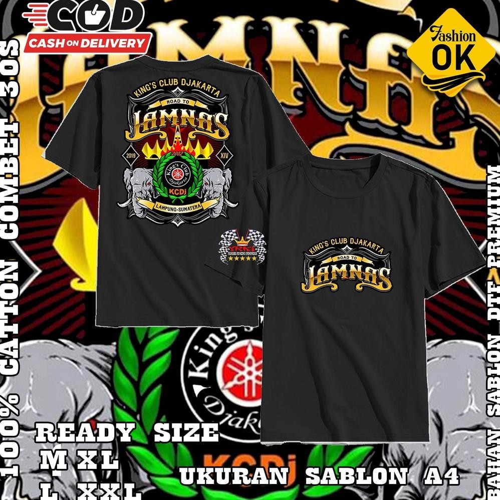 Promo Kaos Rx King Club Djakarta Jamnas Lampung Sumatera Rx King Yrki T-Shirt Rxking Cotton Combed L