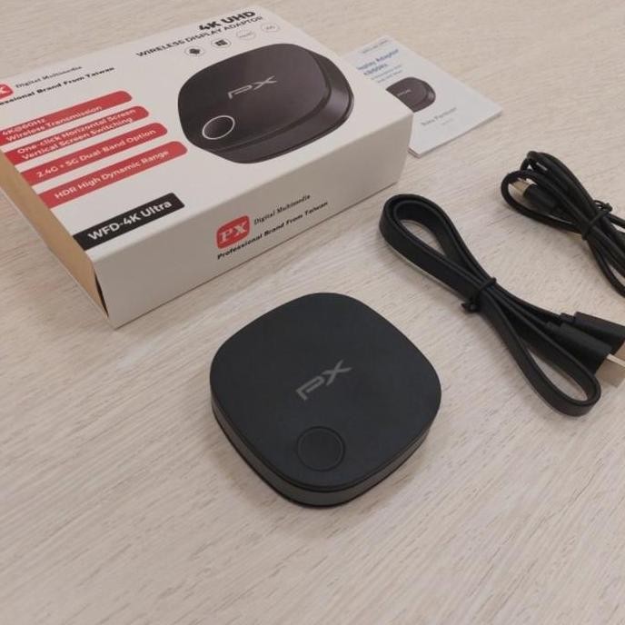 WIRELESS DONGLE HDMI VIDEO RECEIVER DISPLAY TV 4K 60HZ PX WFD-4K ULTRA