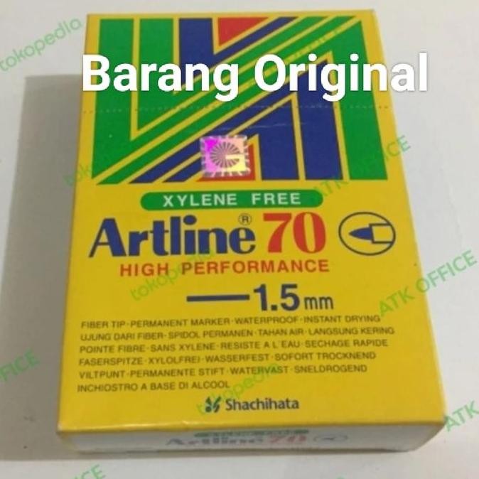 

TERMURAH - Spidol Artline 70 permanent Sedus (12pcs) Spidol Permanen Marker
