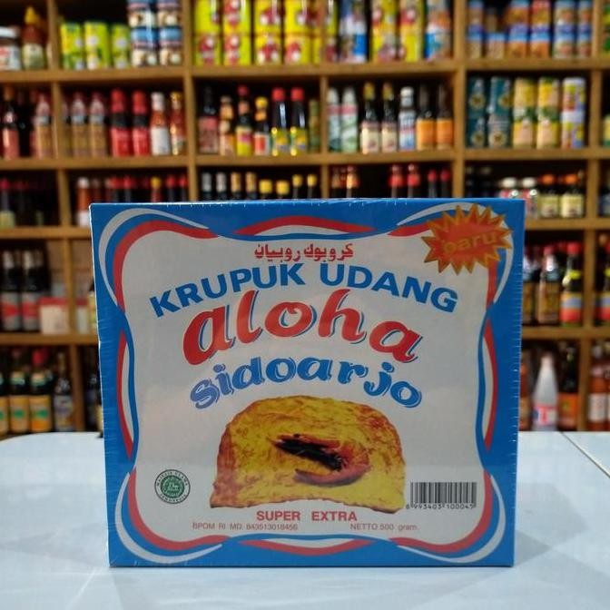 

Aloha Kerupuk Udang Biru SUPER EXTRA 500gr GMM