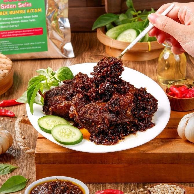 

BEBEK 1 BUNGKUS 4 POTONG bumbu hitam madura Instan GT