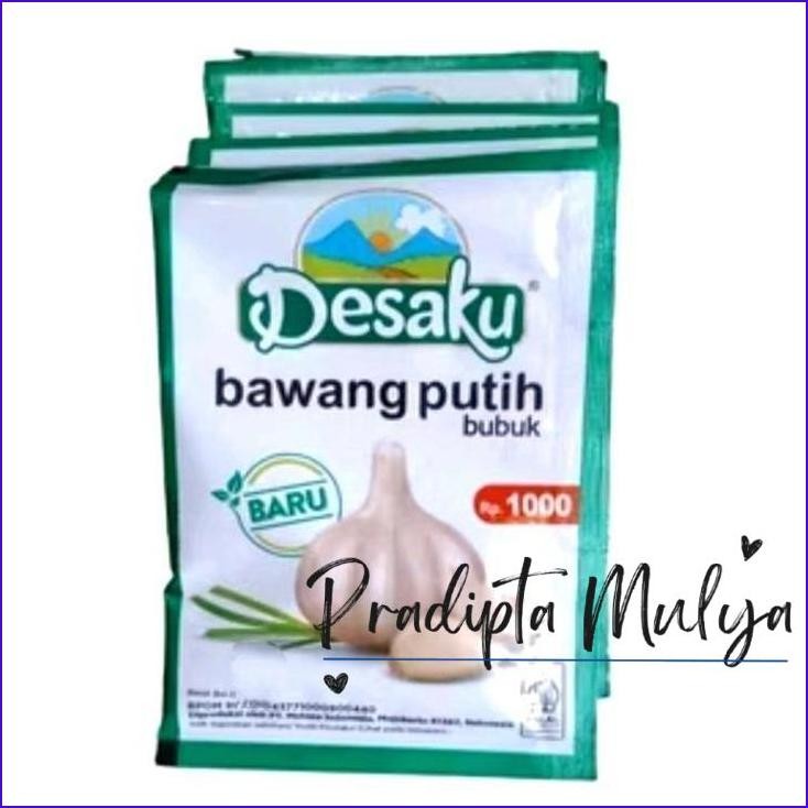 

Cuci Gudang..!! Desaku Bawang Putih Bubuk 1 Renceng Rempah