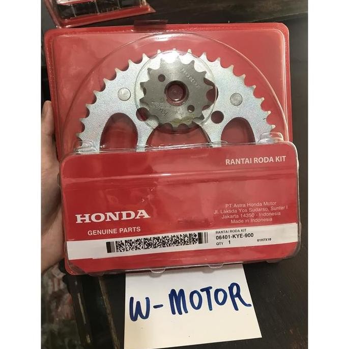 GearSet Girset HONDA Megapro New Monosok/VERZA 150 ORI KYE