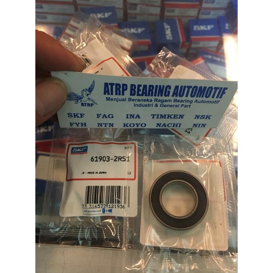 . BALL BEARING 61903 2RS / 6903 LLU SKF