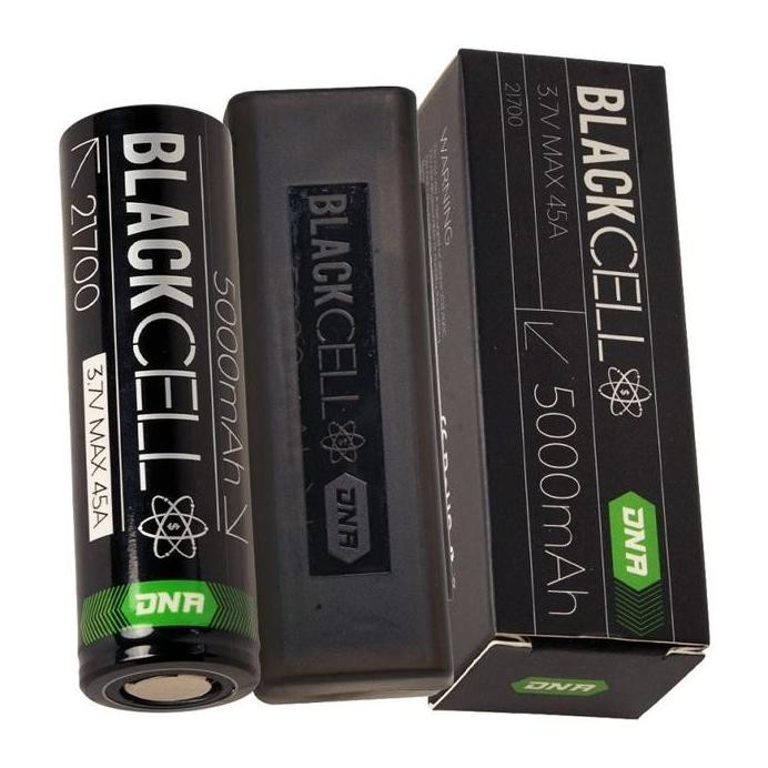 baru BATTERY BLACKCELL DNA GREEN 21700 5000MAH 45A BATERAI AUTHENTIC