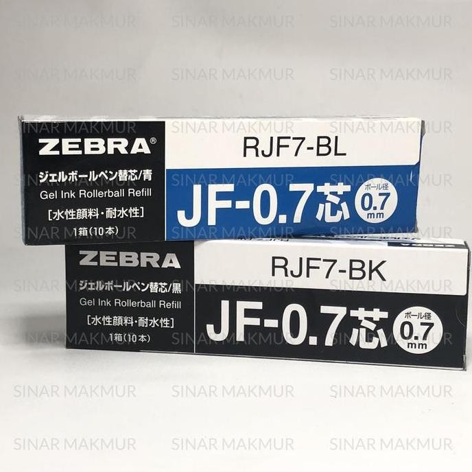 

TERMURAH - Refill / Isi Pulpen Sarasa 0.7 ZEBRA JF-0.7 (PAK)