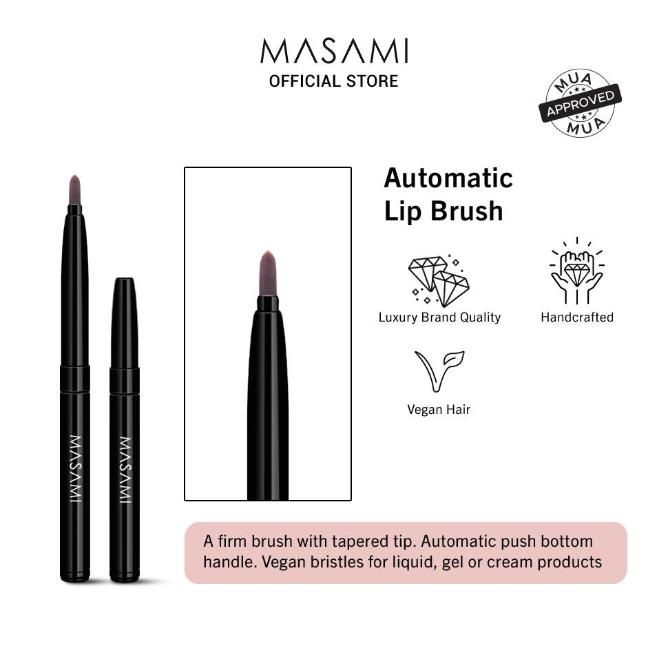 

baru masami automatic lip brush | kuas bibir lipstik praktis & higienis
