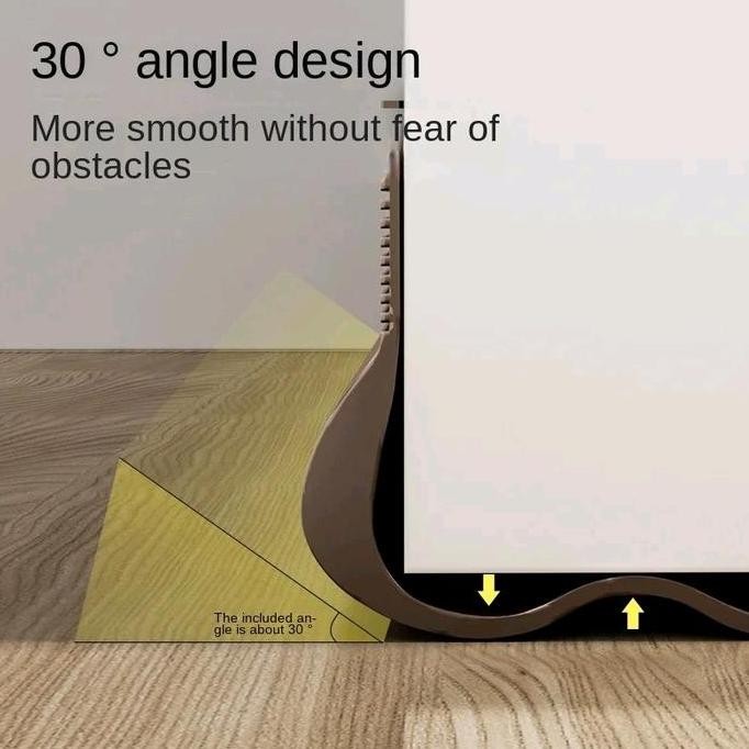 baru Silikon Anti Air Penutup Celah Bawah Pintu Waterproof Anti Kecoa Serangga Debu Udara / Silicone