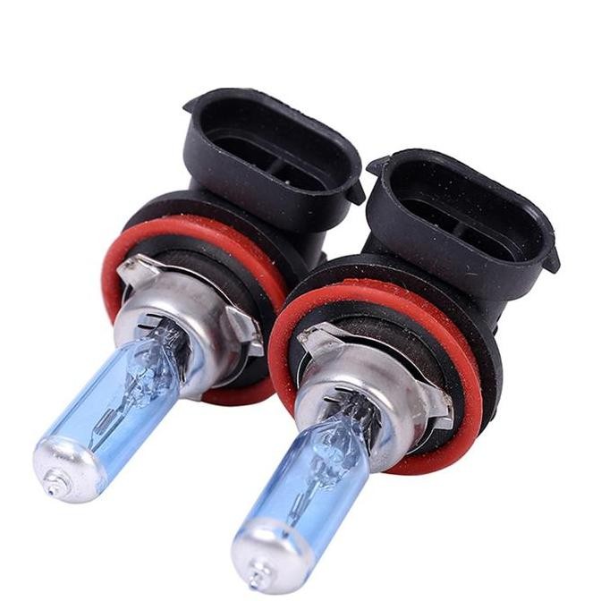 . Lampu Bolam H11 Halogen Putih 5500 Kelvin 55 watt