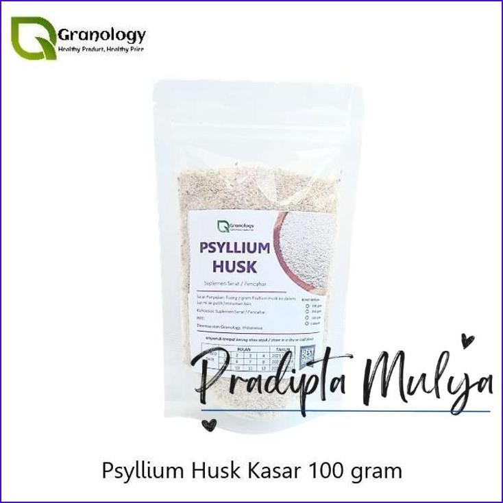 

Gass.! Psyllium Husk Powder / Bulk Forming Laxative (100 Gram) By Granology