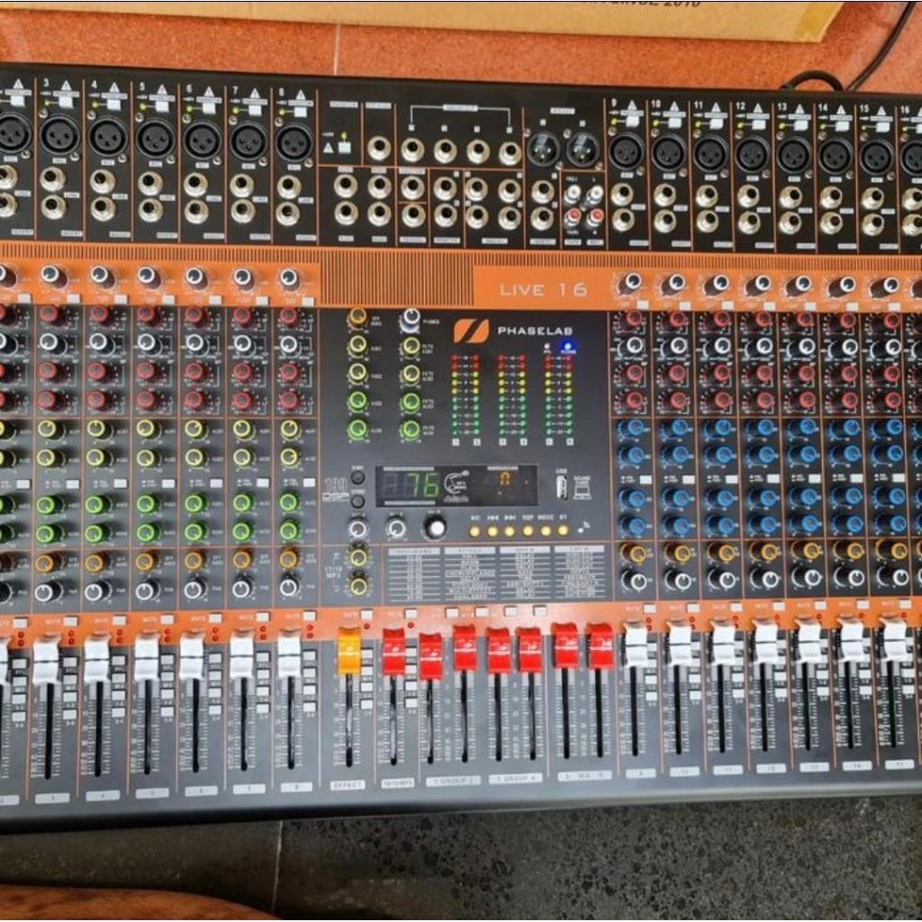 Mixer Phase Lab LIVE 16 COMPRESSOR Original Channel DSP FX Effect Audio PhaseLab LIVE16 Kompressor 1