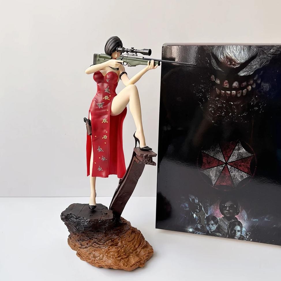 Resident Evil Biohazard Ada Wong Anime Action Figure - PVC Collectible Model for King Ada Birthday G