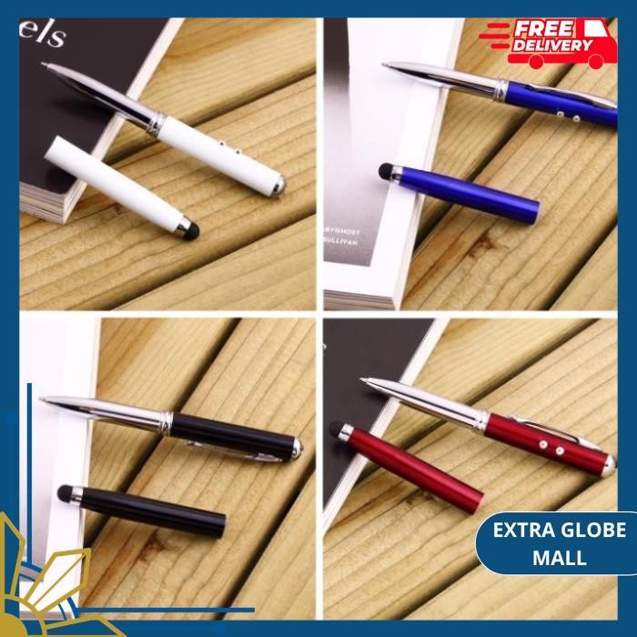 

PULPEN LASER POINTER 5IN1 PEN STYLUS PAD TABLET TOUCH PEN RED SENTER HITAM PUTIH SILVER MERAH BIRU MAINAN ANAK LAMPU TOUCHSCREEN SENTER LASER MERAH HEWAN KUCING HIGHT QUALITY !!