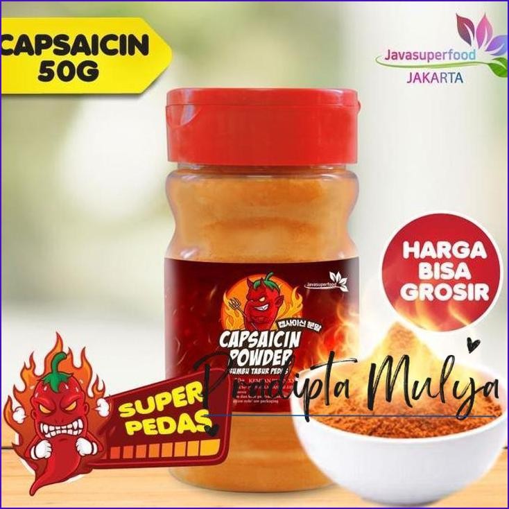 

Yok Di Co.! Bubuk Cabe Super Pedas / Cabai Bubuk / Cabe Bubuk/Capsaicin Powder 50G
