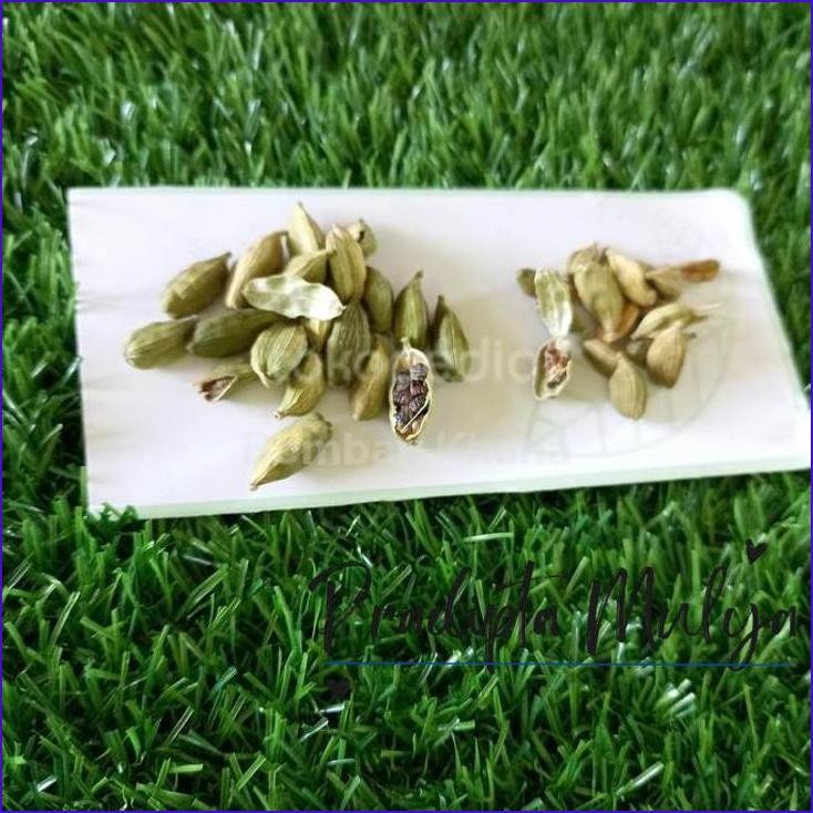 

New..!! Kapulaga India Green Cardamon 15 Gram Best Quality