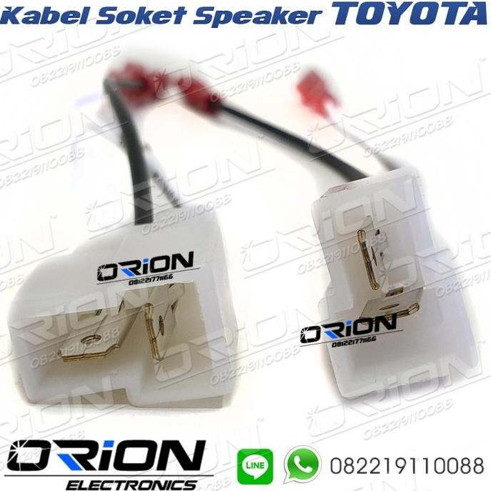(Expert) Kabel Soket Speaker Toyota Soket Toyota