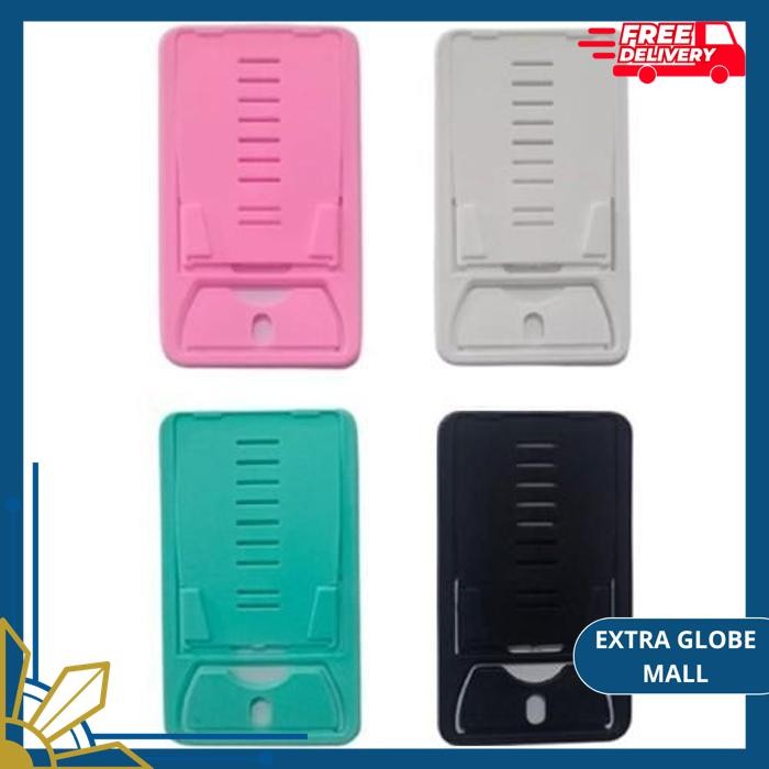 

DUDUKAN DOCKING STAND PHONE HOLDER LIPAT TIPIS SLIM CARD KARTU ATM HP KUALITAS BERKELAS !!
