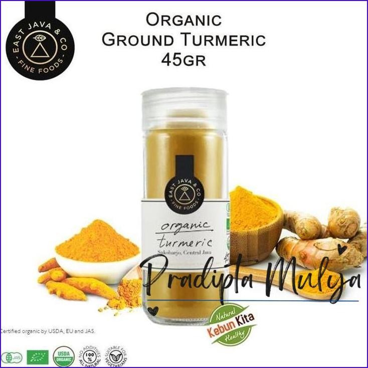 

Pasti Murah Organic Ground Turmeric 45Gr (Kunyit Bubuk)